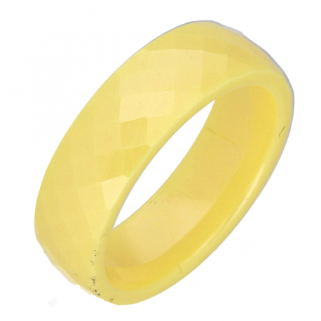 CERAMIC RING LIGHT YELLOW 6 MM TTM XUPING C00004