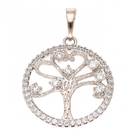 ZAWIESZKA PLATYNOWANA 30/22 MM DRZEWO ŻYCIA XUPING 57058