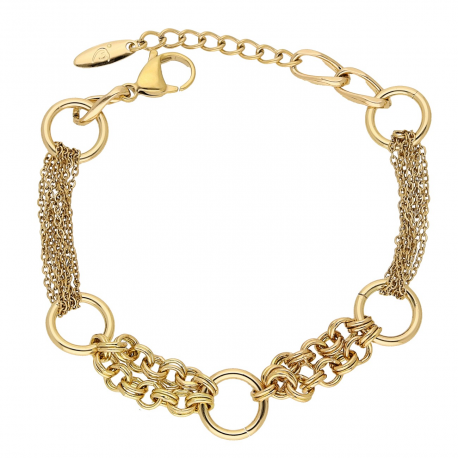 BRANSOLETKA POZŁACANA 19+3 CM GOLD ELEGANCE XUPING 57901