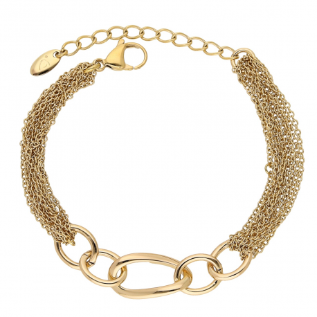 BRANSOLETKA POZŁACANA 19+5 CM GOLD ELEGANCE XUPING 57903