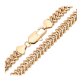 ŁAŃCUSZEK POZŁACANY ROSE GOLD 59 CM 8,5 MM XUPING 57933