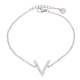 BRANSOLETKA 18+3 CM S. STEEL TTM XUPING 58095