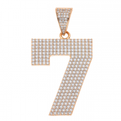 ZAWIESZKA POZŁACANA 71/37 MM LUXURY XUPING 58767