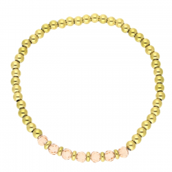 BRANSOLETKA POZŁACANA ELASTIC S, STEEL TTM XUPING 58955