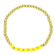 BRANSOLETKA POZŁACANA ELASTIC S, STEEL TTM XUPING 58960