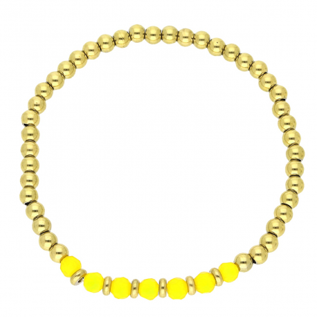 BRANSOLETKA POZŁACANA ELASTIC S, STEEL TTM XUPING 58960