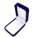 WELUROWE PUDEŁKO 10/7/3,5 CM LUXURY BLUE RM393B