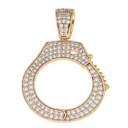 ZAWIESZKA POZŁACANA 48/34 MM LUXURY XUPING 60378