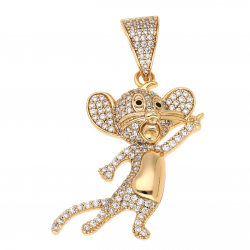 ZAWIESZKA POZŁACANA 57/36 MM LUXURY XUPING 60381