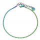 BRANSOLETKA PETROL 17+3 CM 1,8 MM S. STEEL TTM XUPING 60853