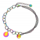BRANSOLETKA PETROL 19+3 CM S. STEEL TTM XUPING 60872