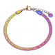 BRANSOLETKA PETROL 16+3 CM 4 MM S, STEEL TTM XUPING 61118