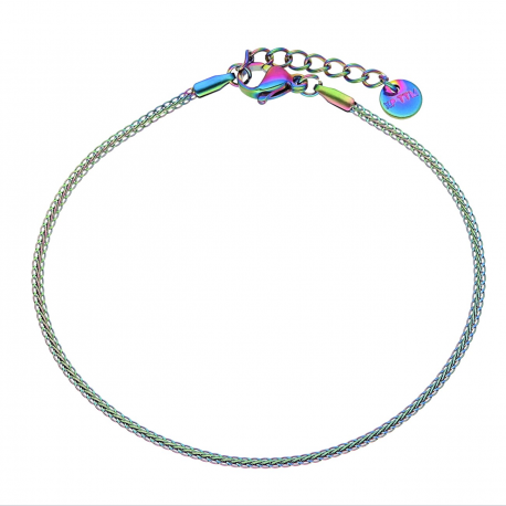 BRANSOLETKA PETROL 18+3 CM 1,7 MM S, STEEL TTM XUPING 61123