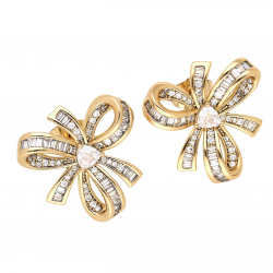 KOLCZYKI POZŁACANE 21 MM LUXURY XUPING 61355