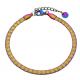 BRANSOLETKA PETROL 18+3 CM 4 MM S. STEEL TTM XUPING 61520