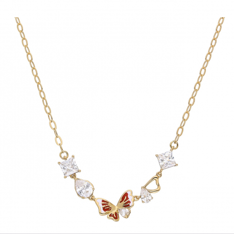 CELEBRYTKA POZŁACANA 42+3 CM ELEGANCE XUPING 62076