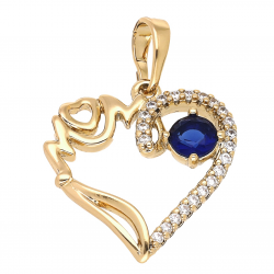 ZAWIESZKA POZŁACANA 28/20 MM MOTHER'S HEART XUPING 62087