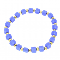 BRANSOLETKA POZŁACANA ELASTIC 6 MM S. STEEL TTM XUPING 62494