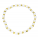 BRANSOLETKA POZŁACANA ELASTIC 4 MM S. STEEL TTM XUPING 62502