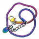 BRANSOLETKA PETROL 17+3 CM 2 MM S. STEEL TTM XUPING 62617