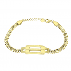 BRANSOLETKA POZŁACANA 18,5+2 CM S. STEEL TTM XUPING 62628