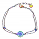BRANSOLETKA PETROL 18+3 CM S. STEEL TTM XUPING 62891