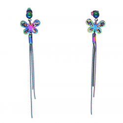 KOLCZYKI PETROL 93/15 MM S, STEEL TTM XUPING 62909