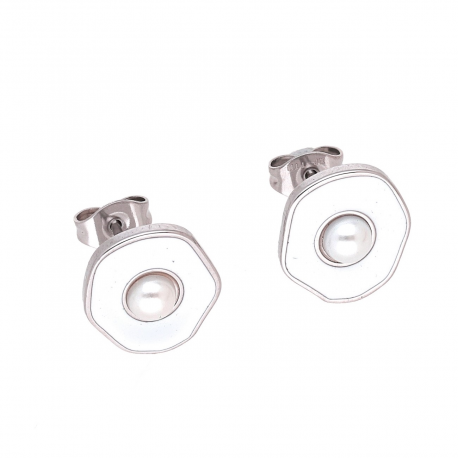 KOLCZYKI 11/12 MM S, STEEL TTM XUPING 63323