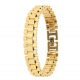 BRANSOLETKA POZŁACANA 19 CM 13 MM CZYSTE ZŁOTO XUPING 63469