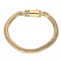 BRANSOLETKA POZŁACANA 21 CM 6,5 MM ROYAL LUXURY XUPING 63492