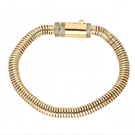 BRANSOLETKA POZŁACANA 21 CM 6,5 MM ROYAL LUXURY XUPING 63492