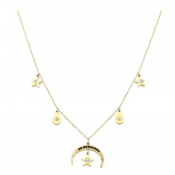 CELEBRYTKA POZŁACANA 43+5 CM S, STEEL TTM XUPING 63610