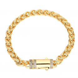 BRANSOLETKA POZŁACANA 20 CM 7 MM ROYAL LUXURY XUPING 63810