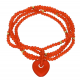BRANSOLETKA POZŁACANA ELASTIC S. STEEL TTM XUPING 63983