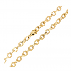 ŁAŃCUSZEK POZŁACANY 50 CM 5 MM ROLO XUPING 64035