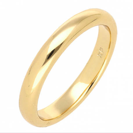 OBRĄCZKA POZŁACANA 3 MM TRADYCYJNA XUPING 64634