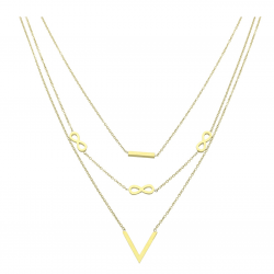 CELEBRYTKA POZŁACANA 40+5 CM S. STEEL TTM XUPING 65157