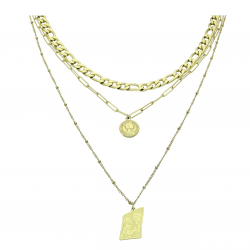 CELEBRYTKA POZŁACANA 39+5 CM S. STEEL TTM XUPING 65163