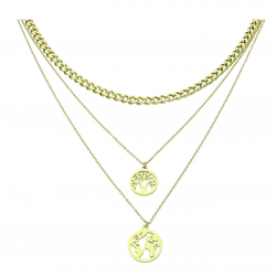 CELEBRYTKA POZŁACANA 39+5 CM S. STEEL TTM XUPING 65169