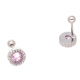 KOLCZYKI PIERCING 6,5 MM S. STEEL TTM XUPING 65288