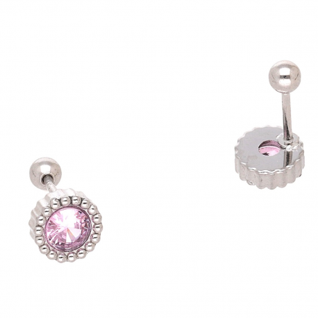 KOLCZYKI PIERCING 6,5 MM S. STEEL TTM XUPING 65288