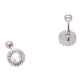 KOLCZYKI PIERCING 6,5 MM S. STEEL TTM XUPING 65290