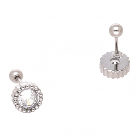 KOLCZYKI PIERCING 6,5 MM S. STEEL TTM XUPING 65290