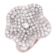 PIERŚCIONEK PLATYNOWANY 23 MM LUXURY XUPING 65367