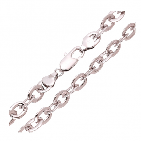 ŁAŃCUSZEK PLATYNOWANY 60 CM 7,5 MM ROLO XUPING 65737