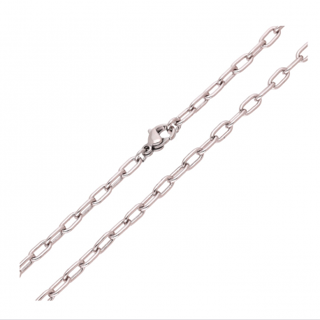 ŁAŃCUSZEK PLATYNOWANY 45 CM 3,2 MM ANKIER XUPING 65739