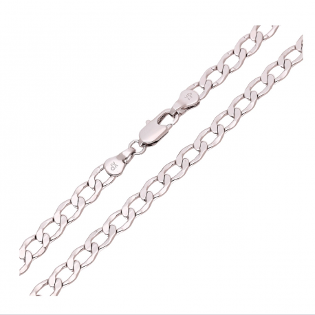 ŁAŃCUSZEK PLATYNOWANY 45 CM 5,2 MM PANCERKA XUPING 65749