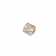 ZAWIESZKA POZŁACANA 8/7 MM BRYLANTOWY CHARMS XUPING 65797