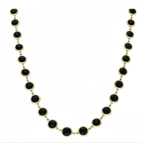 CELEBRYTKA POZŁACANA BLACK DIAMONDS 43+5 CM S. STEEL TTM XUPING 65967