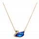 CELEBRYTKA POZŁACANA 40+5 CM SAPPHIRE CRYSTAL XUPING 66069